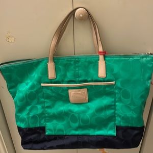 Coach overnight weekend bag